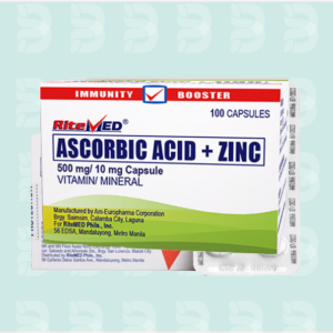 ASCORBIC+ZINC 500MG